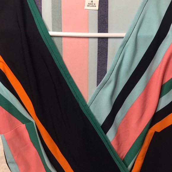 NWT Donna Morgan stripe print dress - Picture 7 of 8